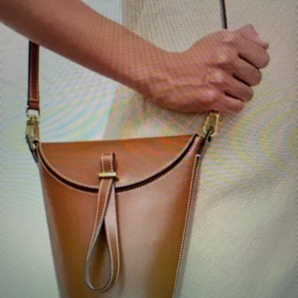 Staud Phoebe Convertible Leather Bucket Bag - Picture 7 of 8